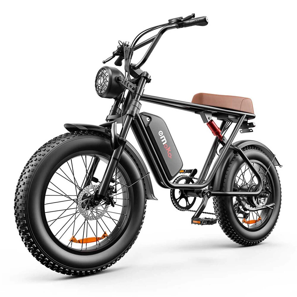 Electric Bike 48V 20AH Battery 1000W Motor Recommended Top Speed 25KM/H 20*4.0inch Tires 80KM Max Range 150KG Max Load Electric Bicycle