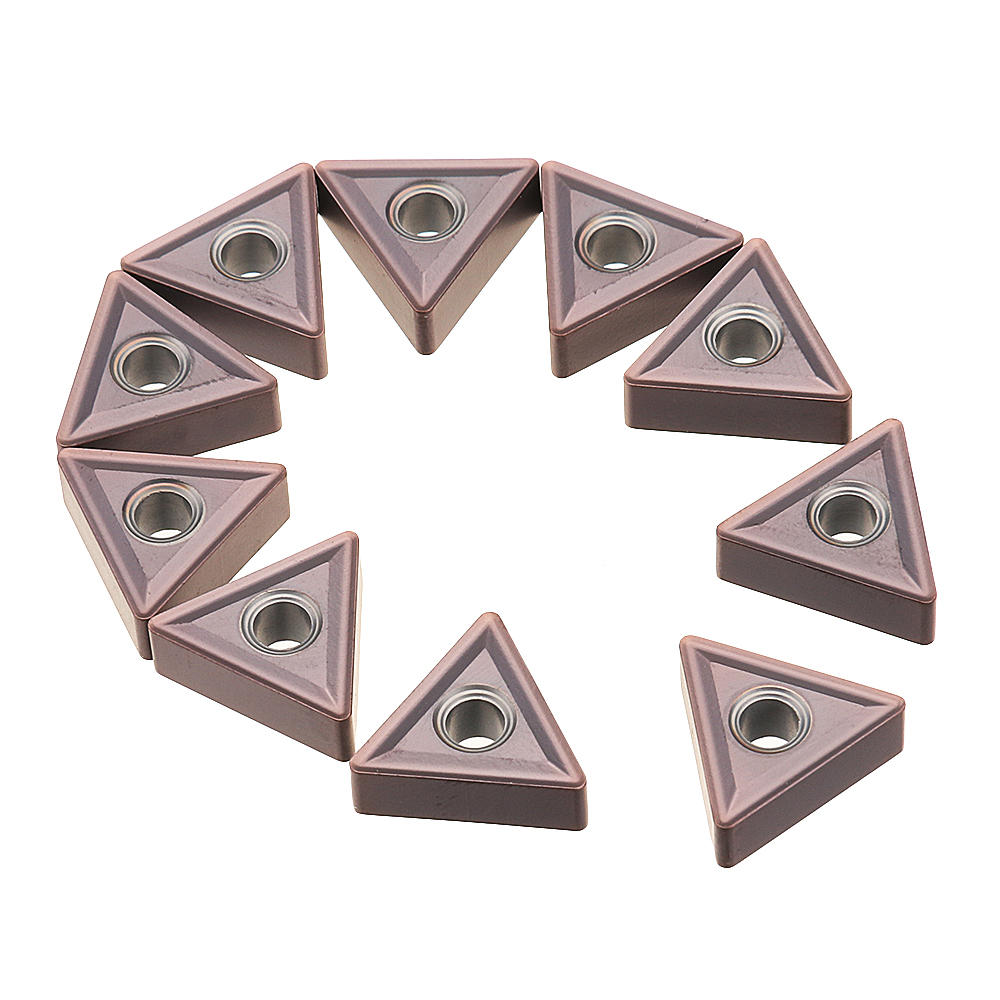 10pcs MS CVD Carbide Insert Turning Tool Insert for DTGNR/L PTFBR/L