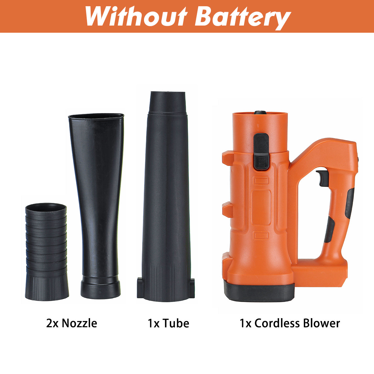 2500W 388VF Cordless Electric Air Blower Handheld Leaf Blower Dust Collector Sweeper Garden Tool