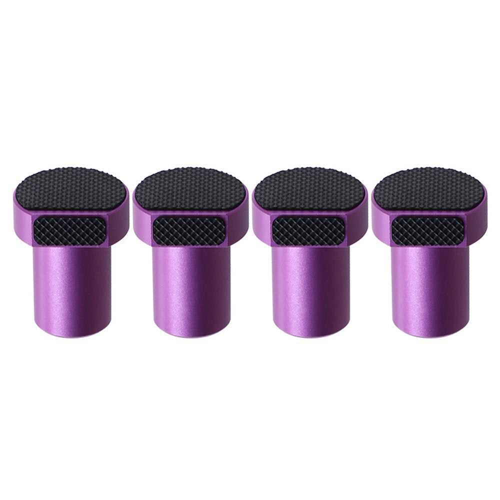 Aluminum Alloy Woodworking Hole Table Limit Blocks - Pack of 4, Non-Slip, Quick Dismantling, 19/20mm, Color Options