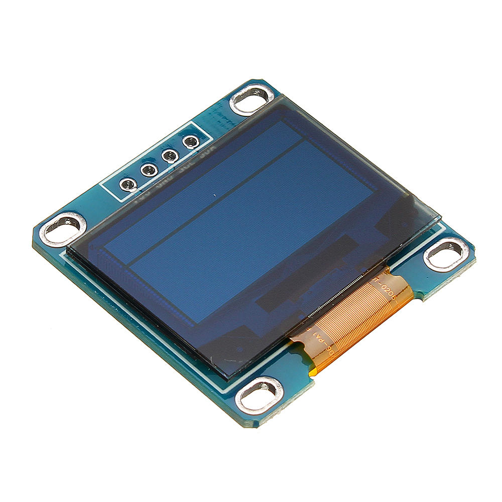 3Pcs 0.96 Inch Blue Yellow IIC I2C OLED Display Module