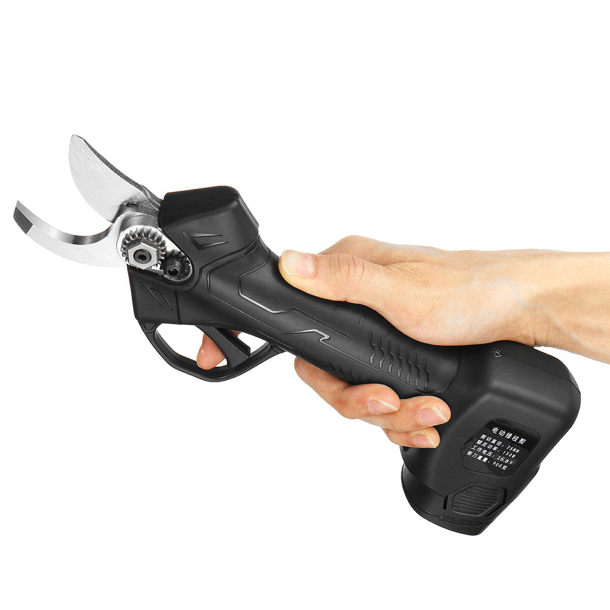 Cordless Electric Pruning Shears with Rechargeable Lithium Battery Powered Tree Branch Pruner 35mm (Max) Cutting Garden Tool