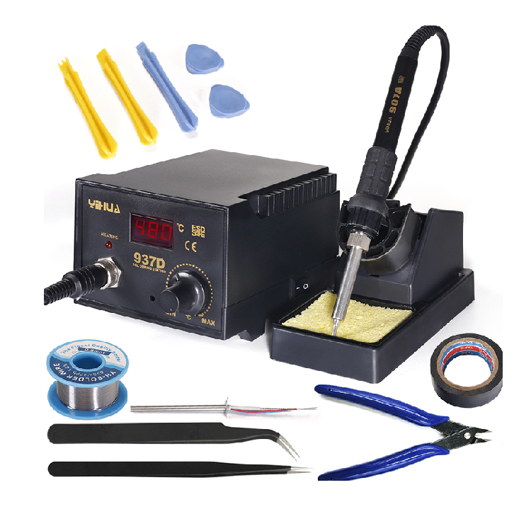 220V/110V Temperature Control ESD Digital Soldering Station Rework Station