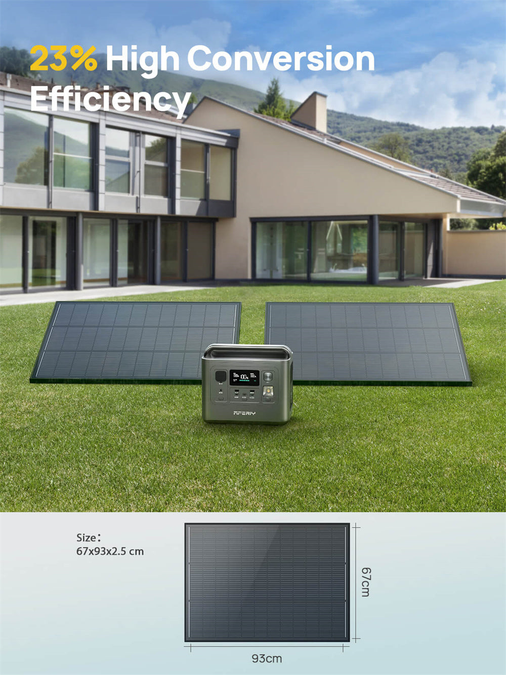 2pcs 120W Solar Panels High Efficiency Monocrystalline PV Modules IP68 Waterproofing Ideal for RV & Marine Rooftop