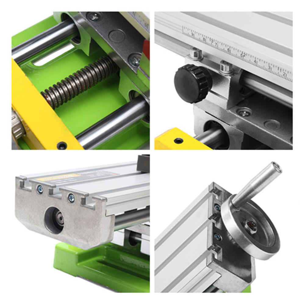 Multifunction Drill Vise Fixture Working Table Mini Precision Milling Machine Worktable