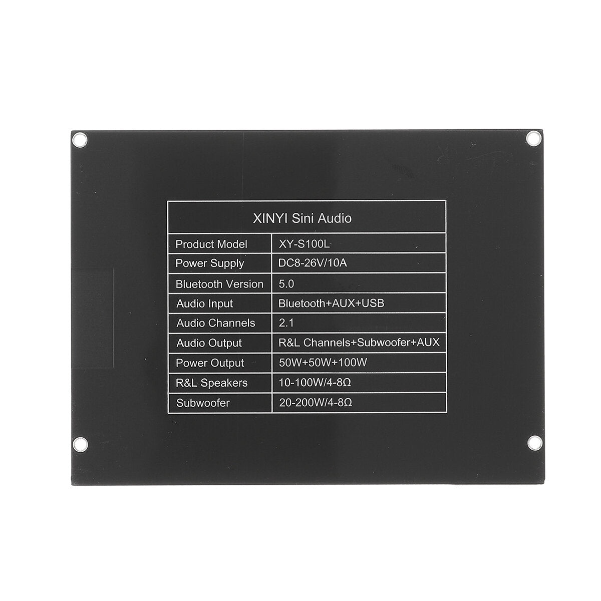 Bluetooth 5.0 Subwoofer Amplifier Board 50WX2+100W 2.1 Channel Power Audio Stereo Amplifier Board Bass AMP