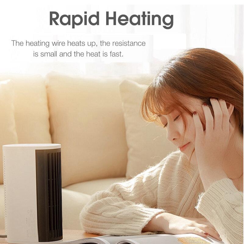 500W Electric Heater - Quiet Two-Gear Warm Air Blower for Home, Office, Dorm