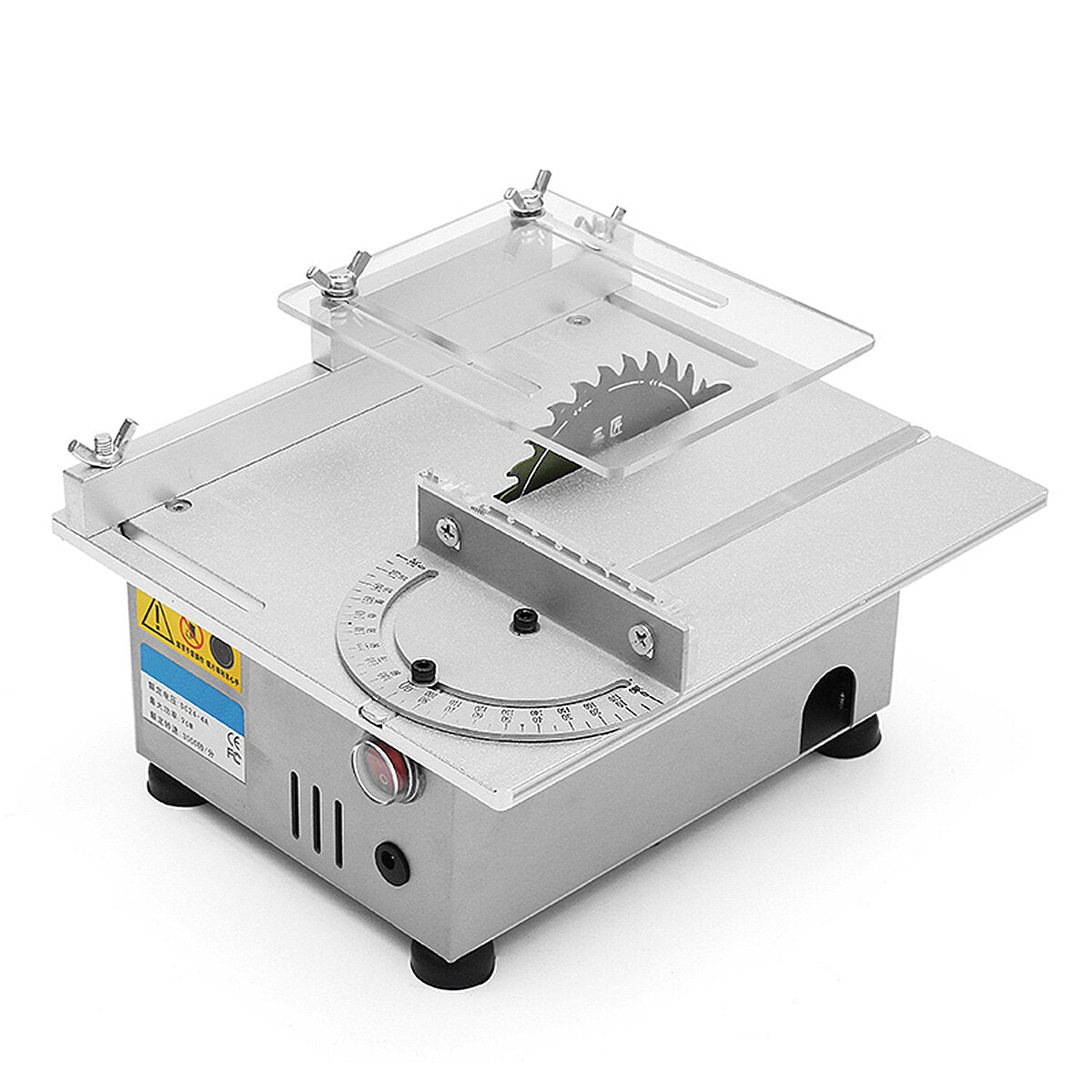 Mini Table Saws Wood Working Bench Lathe Electric Polisher Grinder DIY Model Cutting Saw