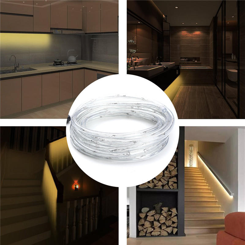 14M SMD3014 Waterproof Flexible LED Tape Ribbon Strip Light  Colorful Warm White White AC220V