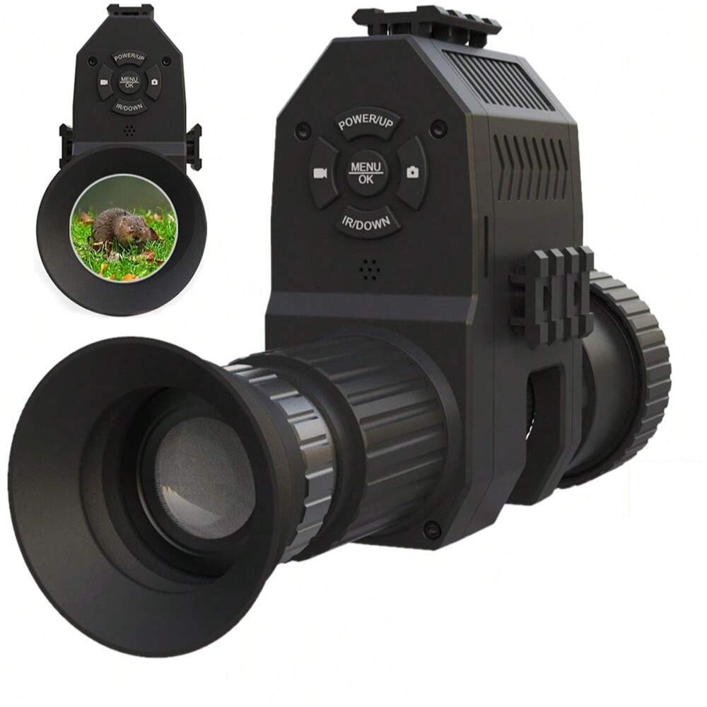940 Plus Night Vision System with HD AMOLED Screen, DVR, and Scope Attachments for Hunting & Wildlife Observation