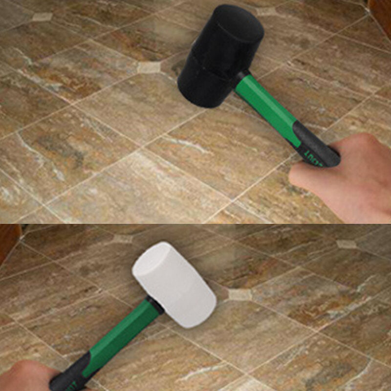 Rubber Hammer Black Rubber Hammer Decoration Environmental Protection Installation Hammer Multifunctional Rubber Hammer