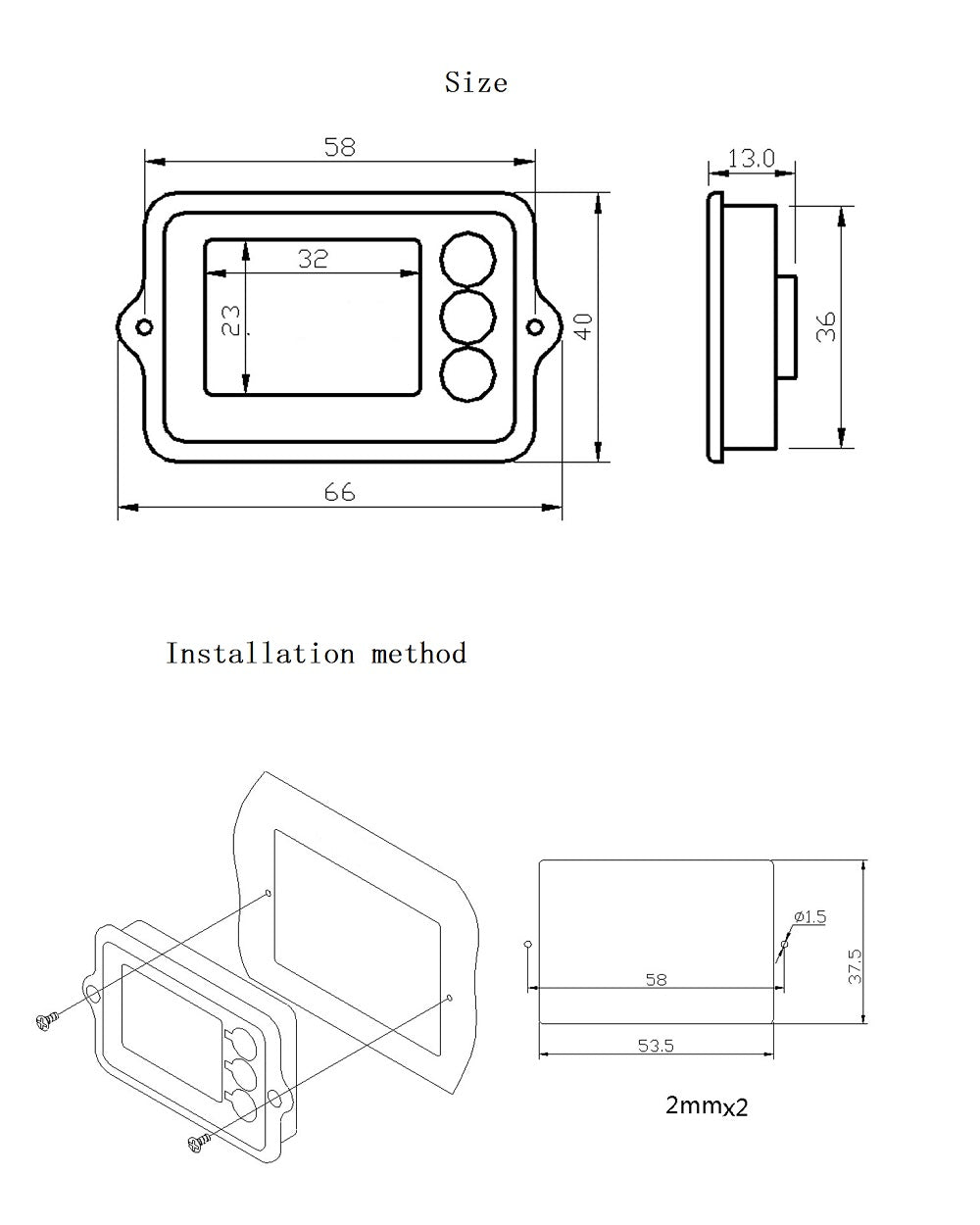 Coulomb Meter with Shell Electric Vehicle Battery Indicator Lithium iron Phosphate Capacity Tester