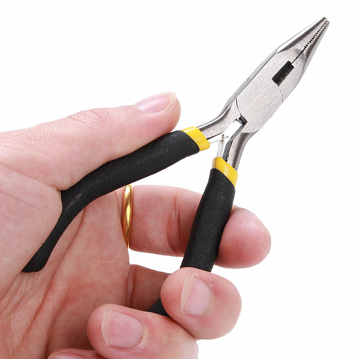 8Pcs Round Beading Nose Pliers Wire Side Cutters Pliers Tools Set