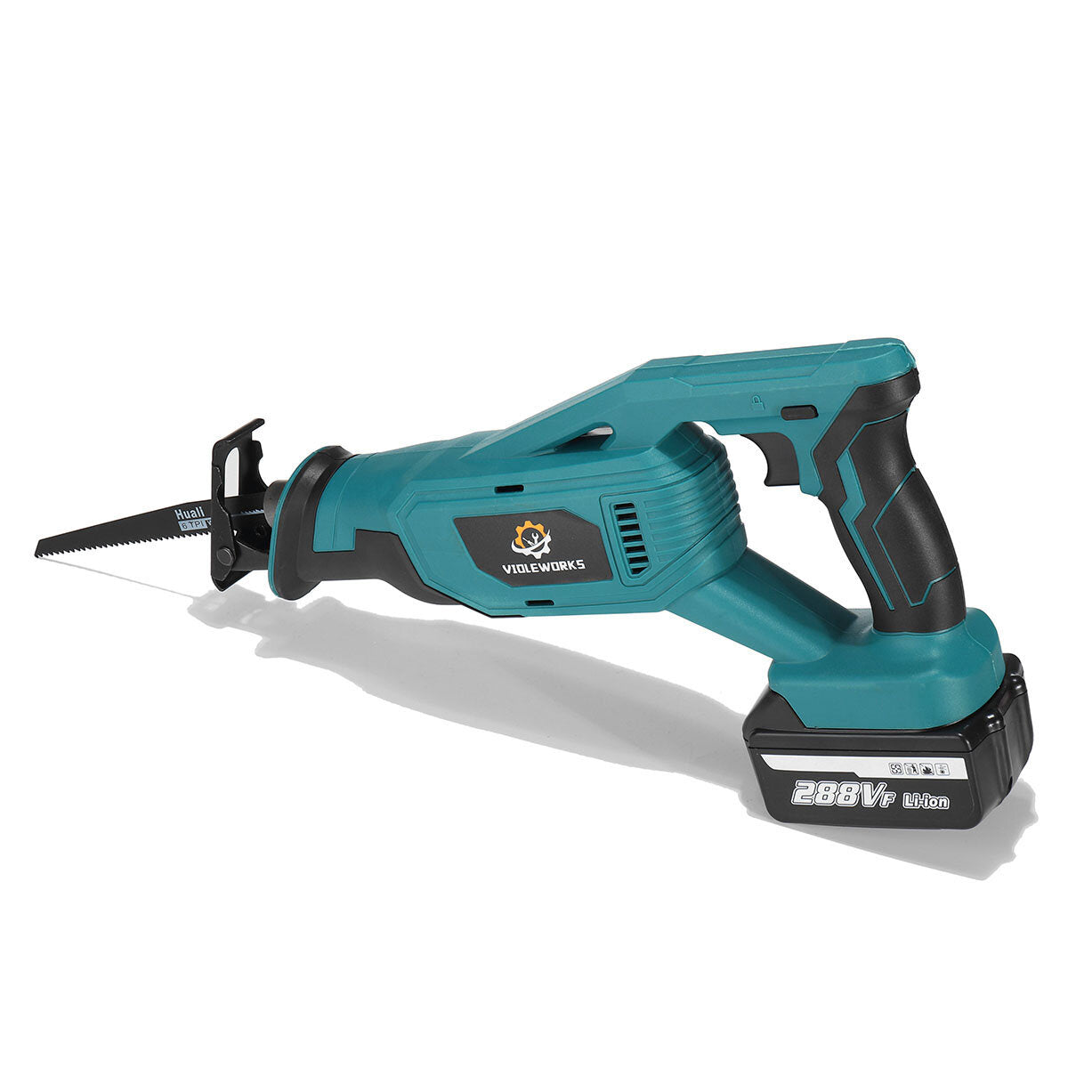 18V Cordless Reciprocating Saw 4 Blades Woodworking Cutting Tool For Makita 18V Battery