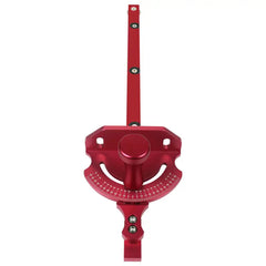 Precision Miter Gauge with 0-60° Angle Adjustment, CNC Gear Holes, Quick Positioning, Durable Metal & Aluminum, Ergonomic Handle