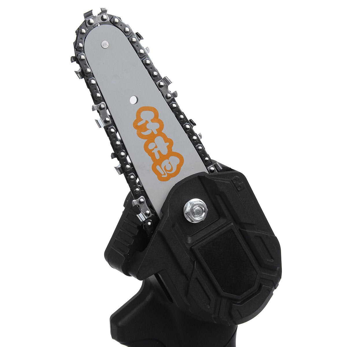 4 Inch Mini Cordless Electric Chain Saw Wood Cutter One-Hand Saws Woodworking Tool