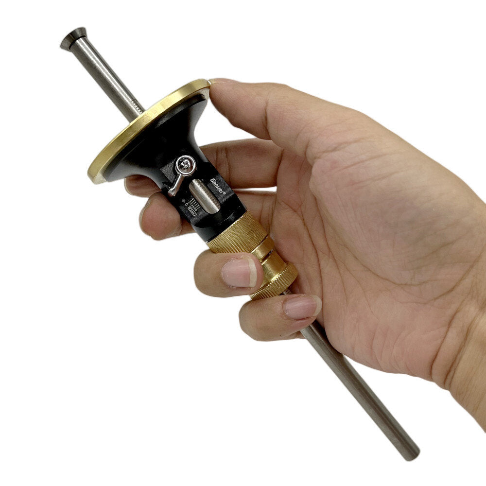 Wheel Marking Gauge Woodworking Scriber Kit - Precision Tool with Adjustable Range 0-120mm, Durable Materials, Versatile Options