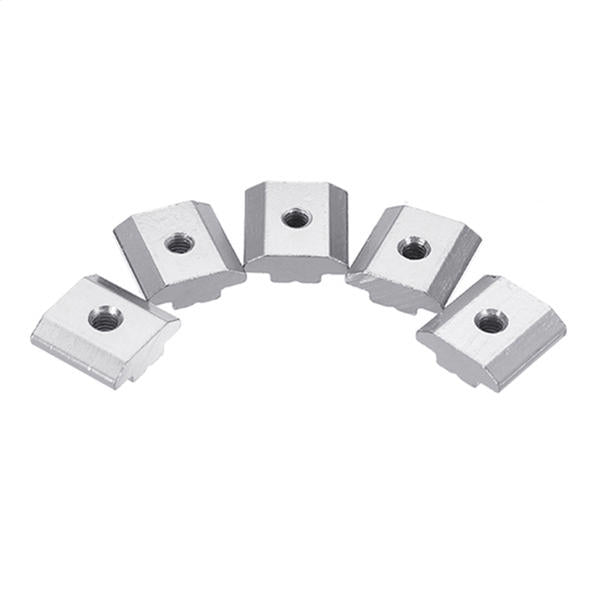 50pcs 30M4 T Sliding Nut M4 Block Square Nuts for 3030 Aluminum Profile