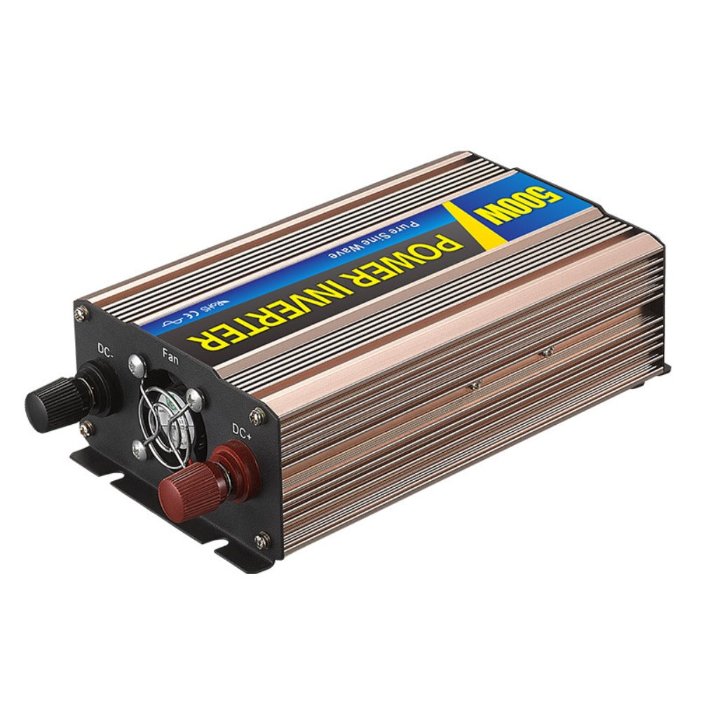 GreenZech DM 500 Inverter | 500W Continuous 1000W Peak | 12V 24V 48V to 110V 220V | Professional Pure Sine Wave Converter