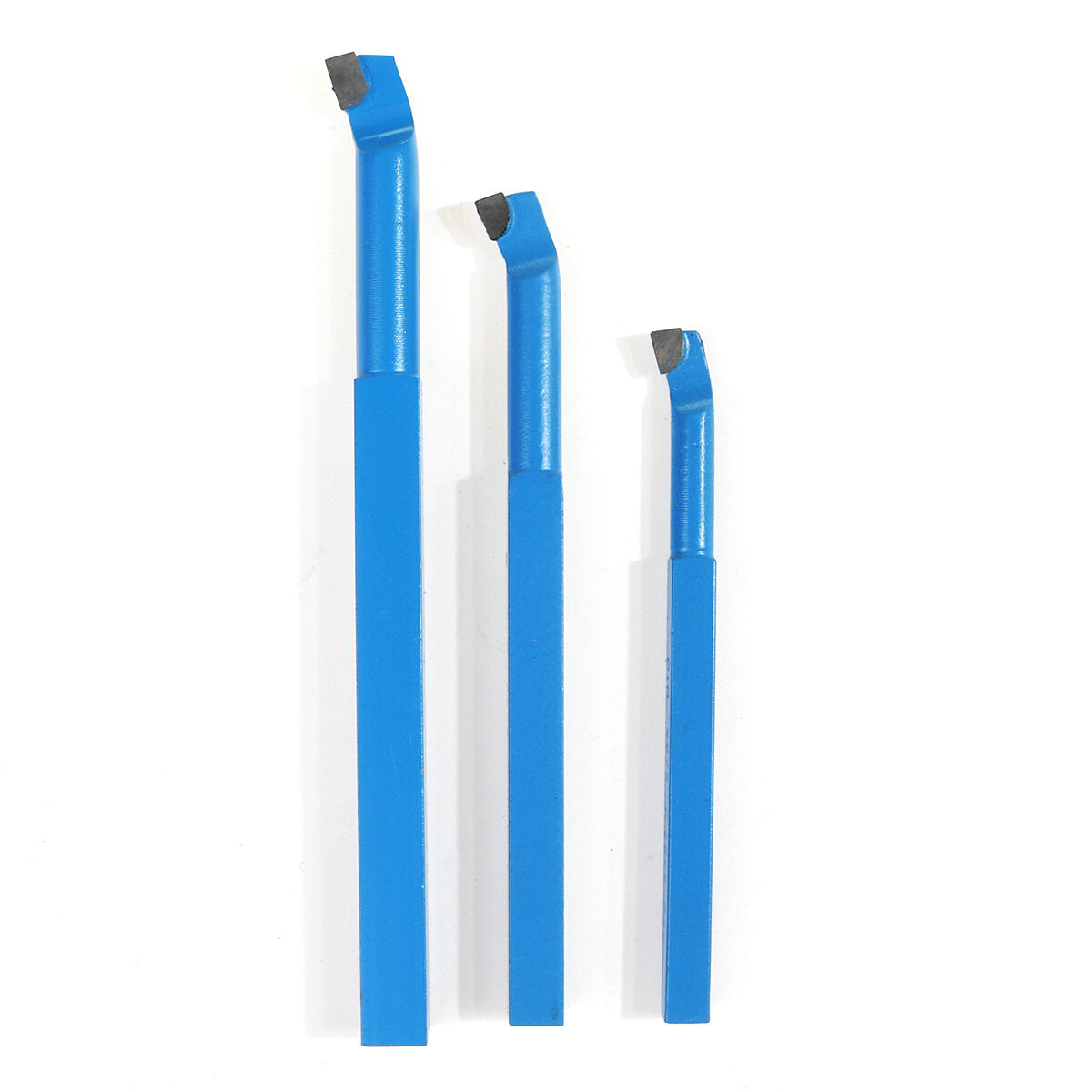 6pcs 8/10/12mm Carbide Lathe Tool Set Cutting Turning Boring CNC Bit