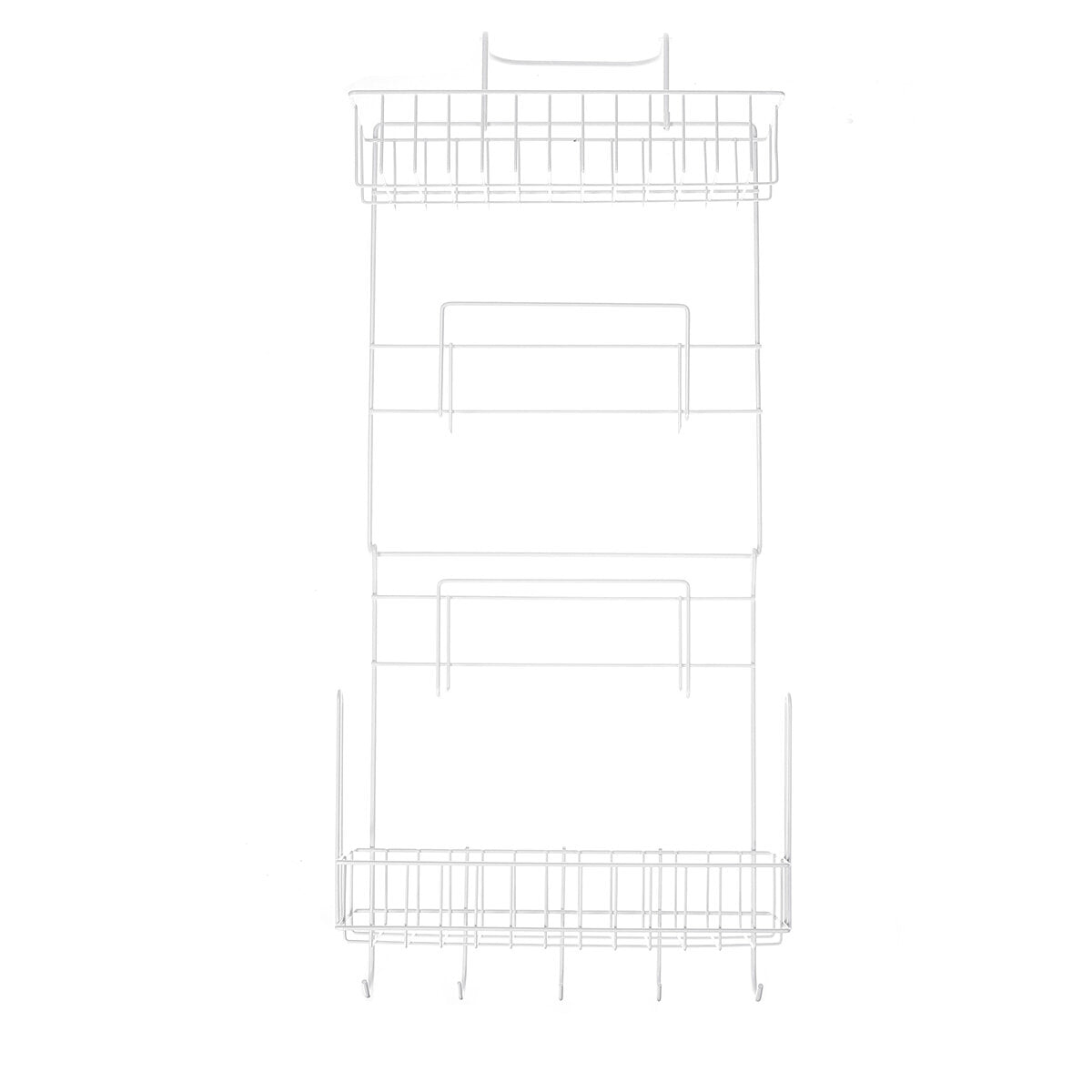 5 Layer Multipurpose Fridge Wall Storage Rack Multi-layer Kitchen Organize Shelf