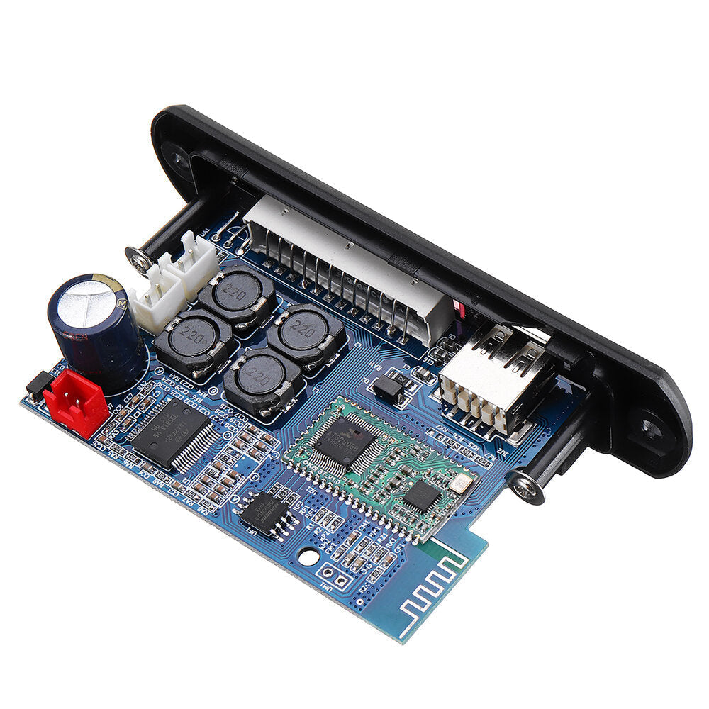25W+25W Bluetooth Amplifier Board MP3 Decoder Board WAV APE Lossless Audio USB TF AUX DC12V-24