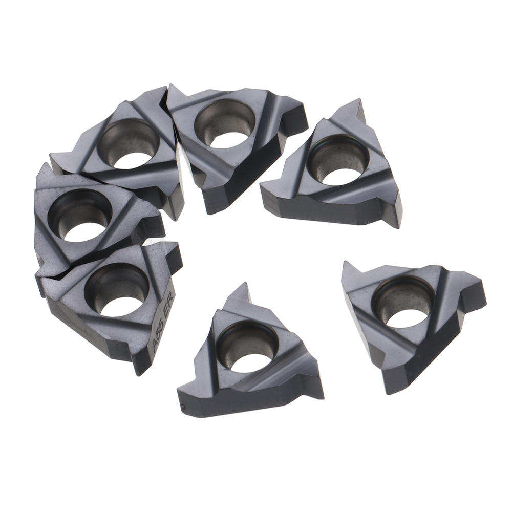 10pcs External Thread Carbide Internal Lathe Insert For Turning Tool Holders