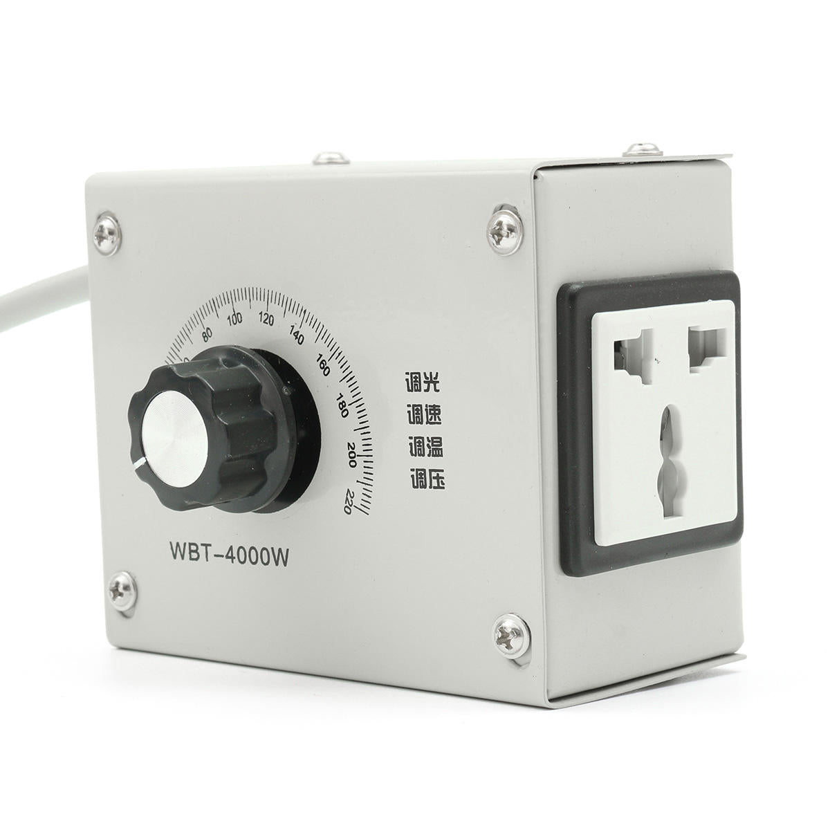 4000W AC 220V Variable Voltage Controller for Fan Speed Motor Temperature Dimmer