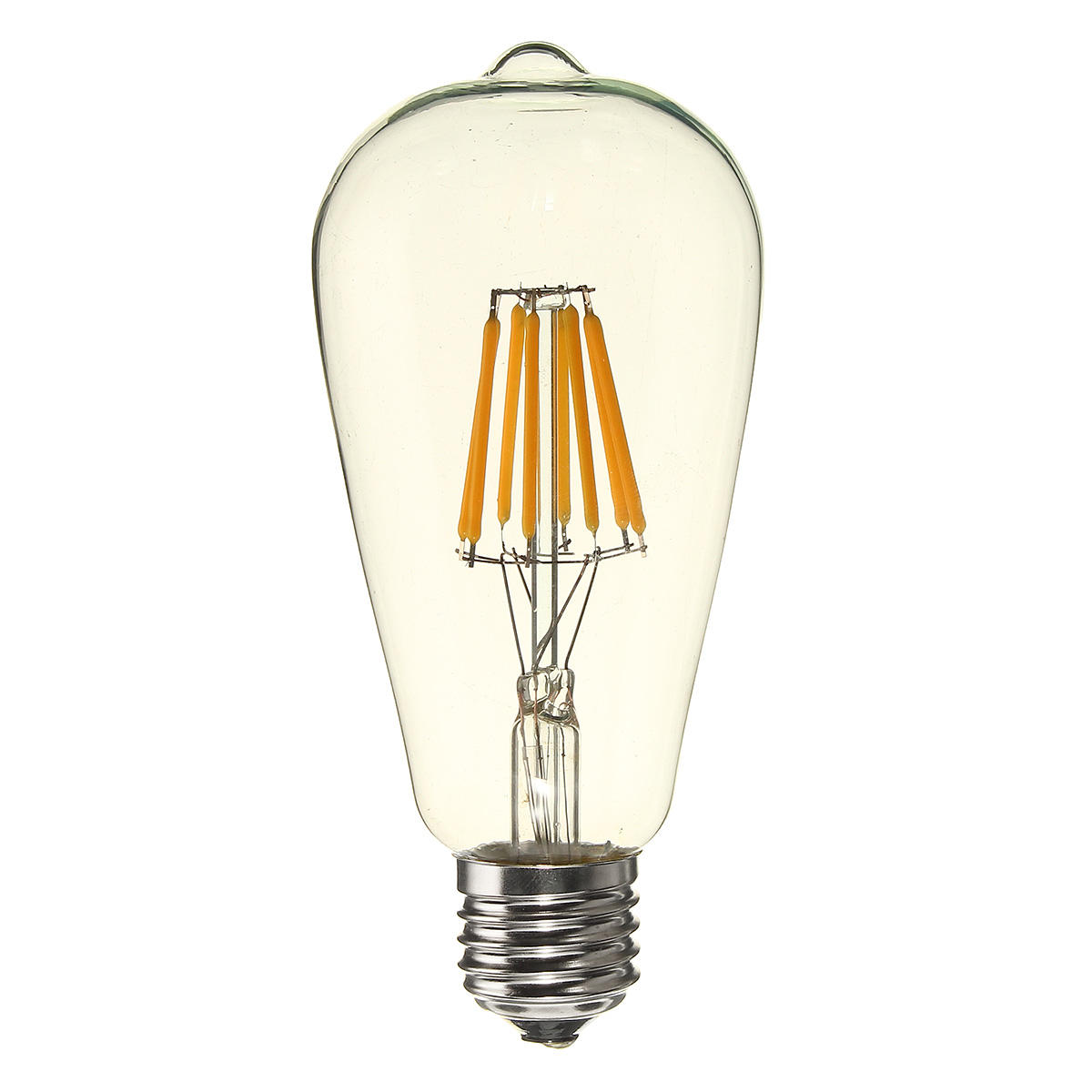 8W Clear Cover Dimmable Retro Vintage Filament LED Bulb Light Lamp AC110/220V