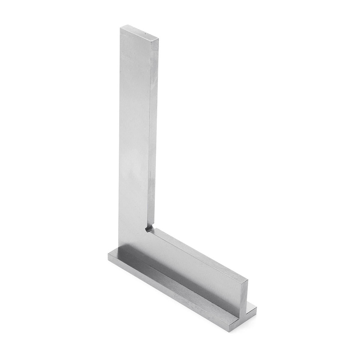 150x100mm Stainless Steel 90° Angle Ruler - High Precision Tool for Verticality Check & Layout Work, 1pc