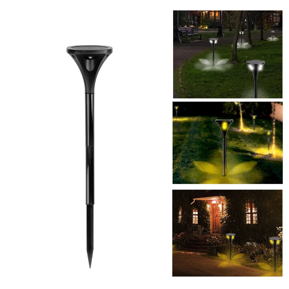 360 Luminous Solar Light 3000K/6000K/RGB Solar Garden Light Outdoor Solar Lamp For Path Courtyard Decor Solar Power Holiday Light
