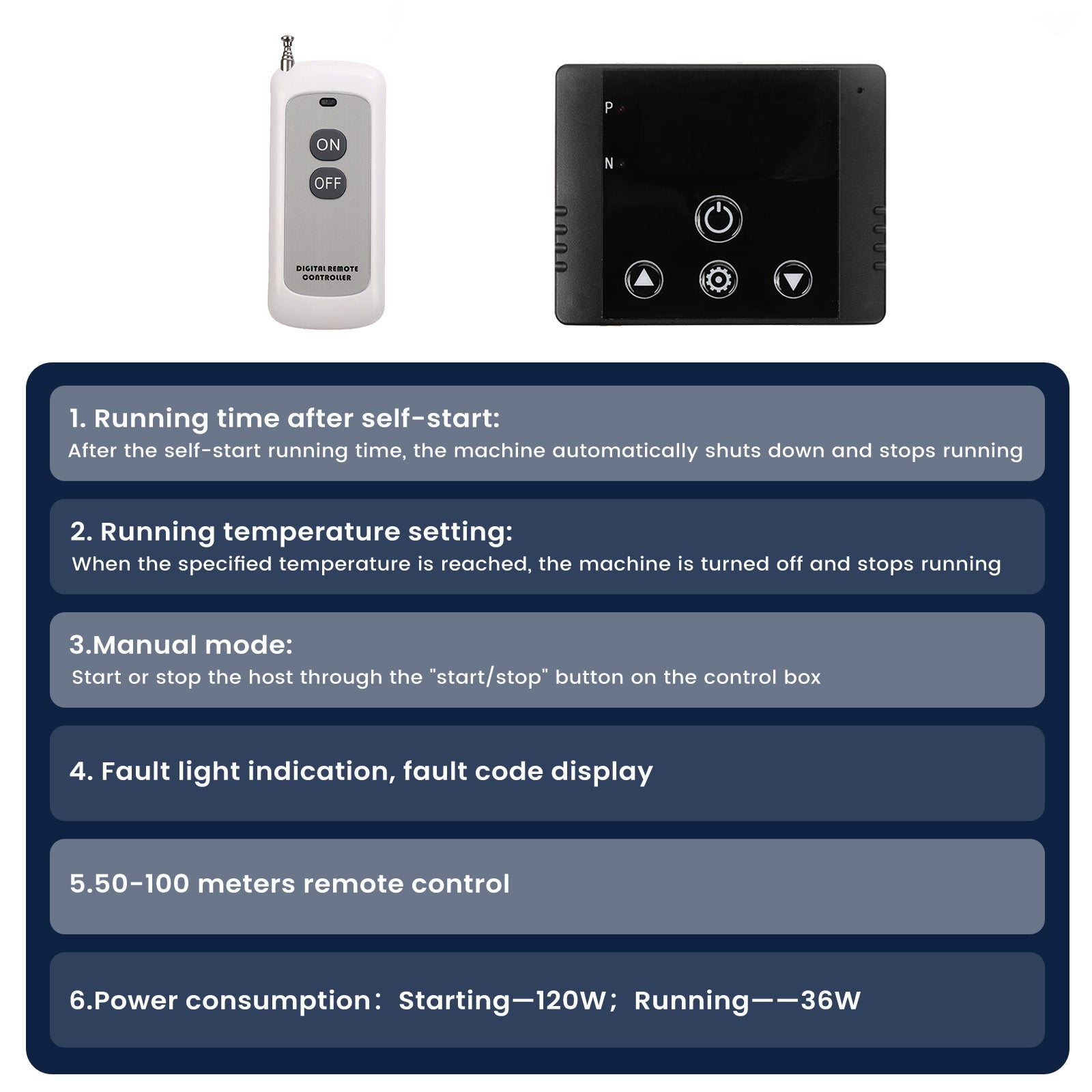 12V 6KW Water Plumbing Heater Remote Control LCD Monitor Gasoline Diesel Air Car Heater Universal for Truck SUV Bus RV Boats