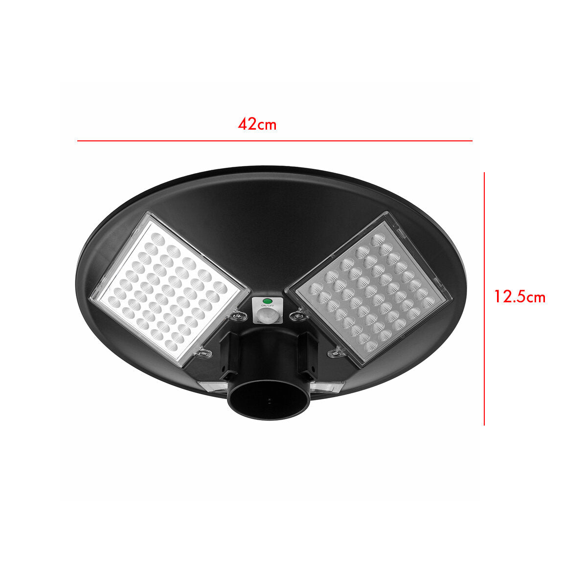 150W 240LED Solar Street Light Motion Induction Outdoor Timing Lamp + Remote