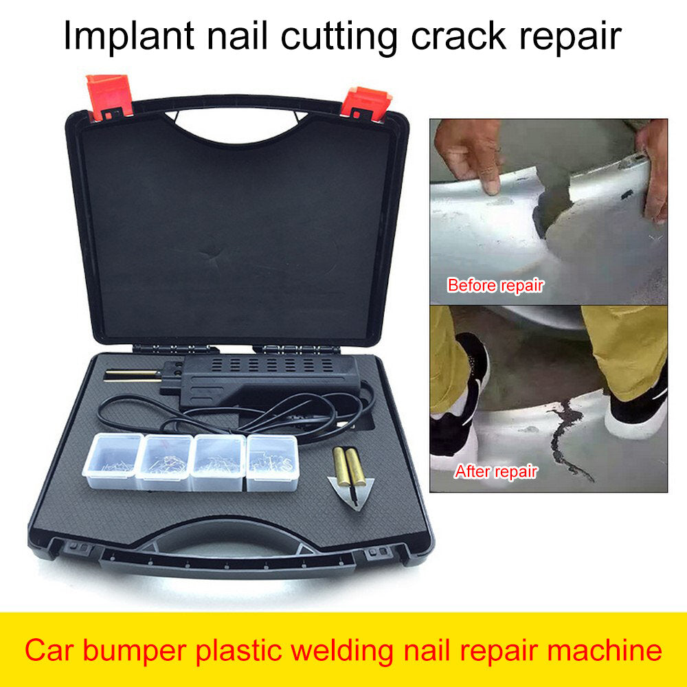 Hot Stapler Repair Tool for Hot Stapler Car Bumper Fender Fairing Welder Plastic Repair Kit Portable Plastic Tools Set