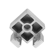 Aluminum Profile Fixed Bracket Foot Connector with Nut and Screw for 4040 Aluminum Profile
