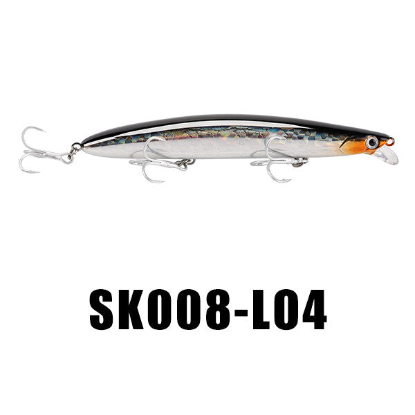 1PCS Minnow Fishing Lures 20g 125mm 0.3~0.9M Artificial Bait Wobbler Hard Bait