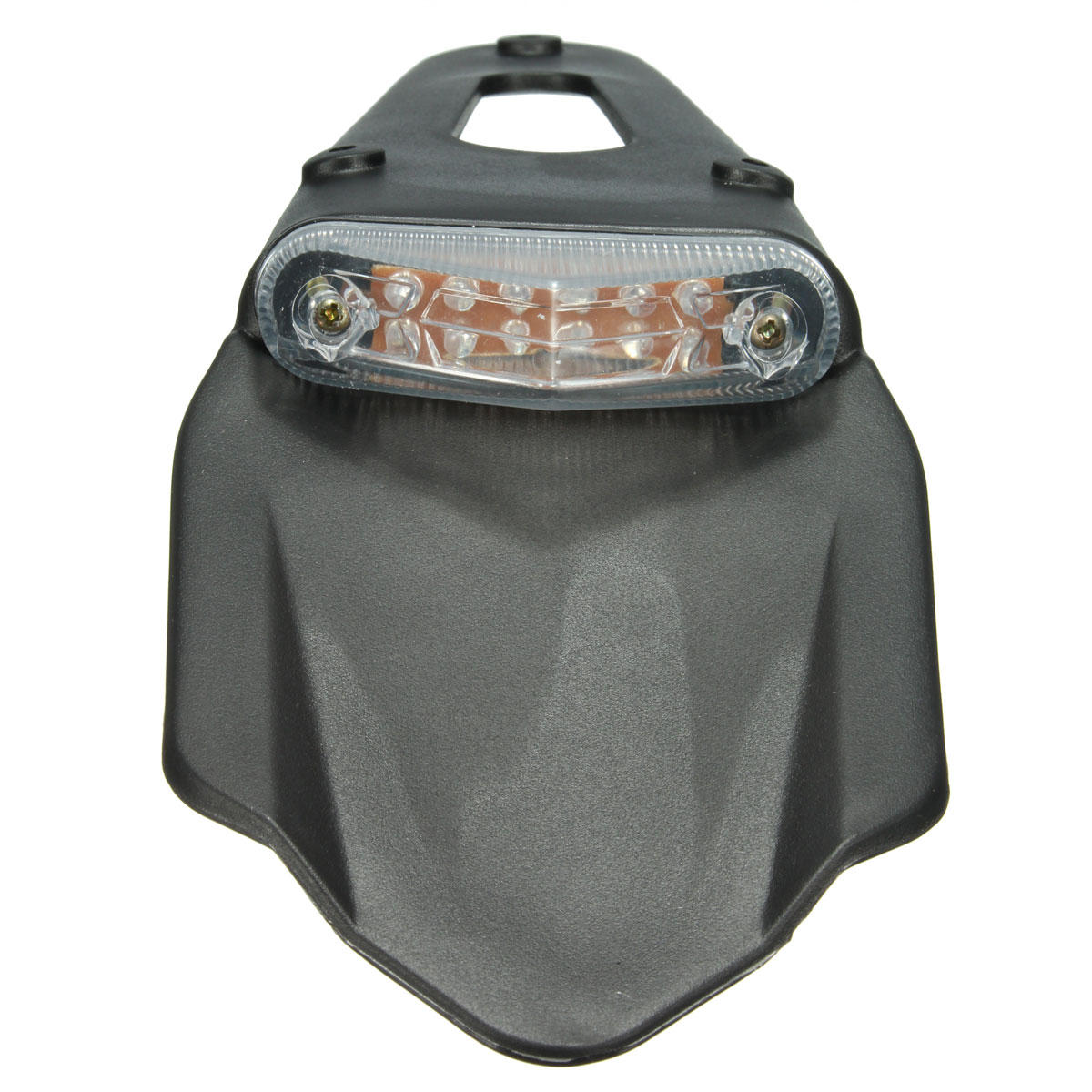 Motorcycle Fenders 12 LED Lamp Stop Break Rear Tail Red Light Universal