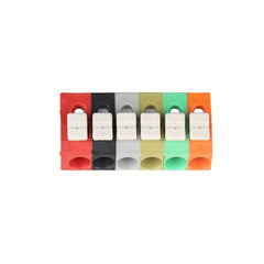 10PCS 7 Pin Plug-in Brass Wire Connector Terminals LED Flame Retardant Terminal Block Connector