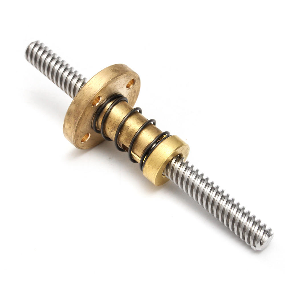 T8 100mm 8mm Lead Screw with Anti-Backlash Nut CNC Parts