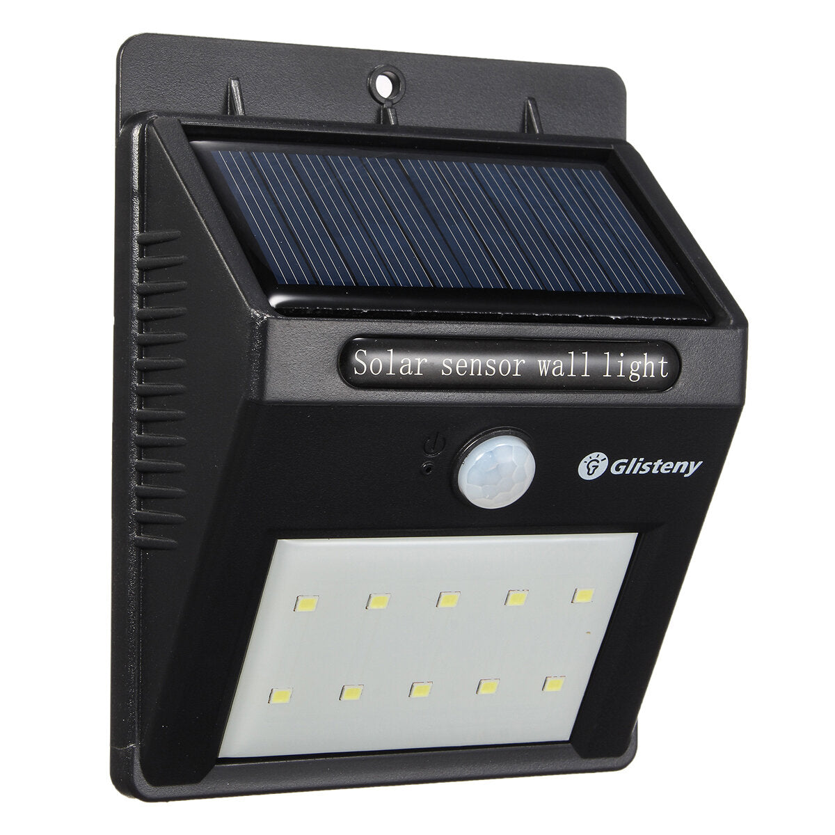 10LED Solar Powered Wall Lights 200LM Door Fence Outdoor Garden Lamp
