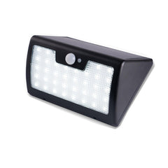 6W Solar Powered 40 LED 6 Modes PIR Motion Sensor Remote Control Dimmable Wall Light Waterproof