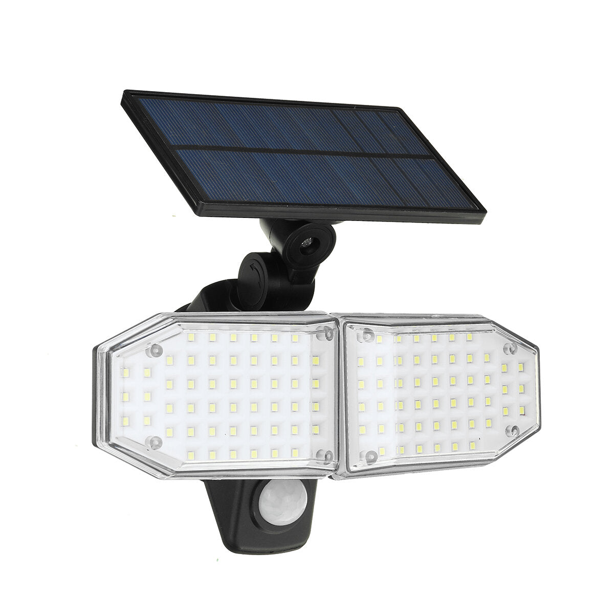 Multifunctional LED Solar Split Wall Light Human Body Sensor Light Outdoor Garden Light