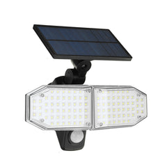 Multifunctional LED Solar Split Wall Light Human Body Sensor Light Outdoor Garden Light