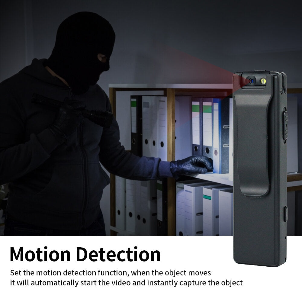 Digital Camera HD Flashlight Micro Cam Magnetic Body Camera Motion Detections Snapshots Loop Recording Camcorder