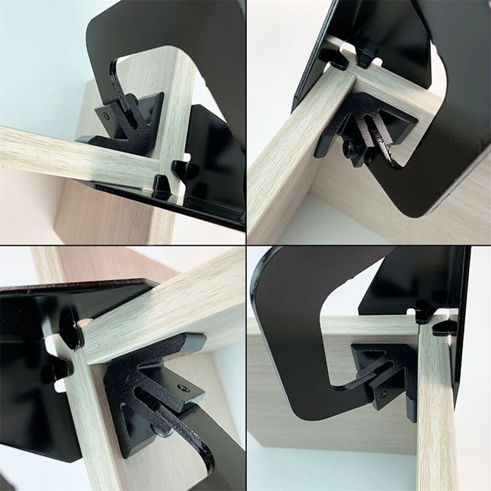 Durable Right Angle Clamp for Precise 90° Joints, Adjustable Grip, Easy Pocket Screw Access, Versatile Tool for Craftsmen