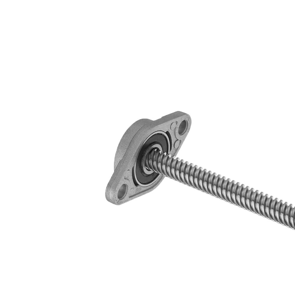 200/300/400mm T8 Lead Screw with Shaft Coupling and KFL Pillow Block Flange Ball Bearing Mounting Support Set