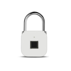 USB Smart Fingerprint Lock Rechargeable Keyless IP66 Waterproof Store Up To 39 Fingerprints for Door Luggage Padlock