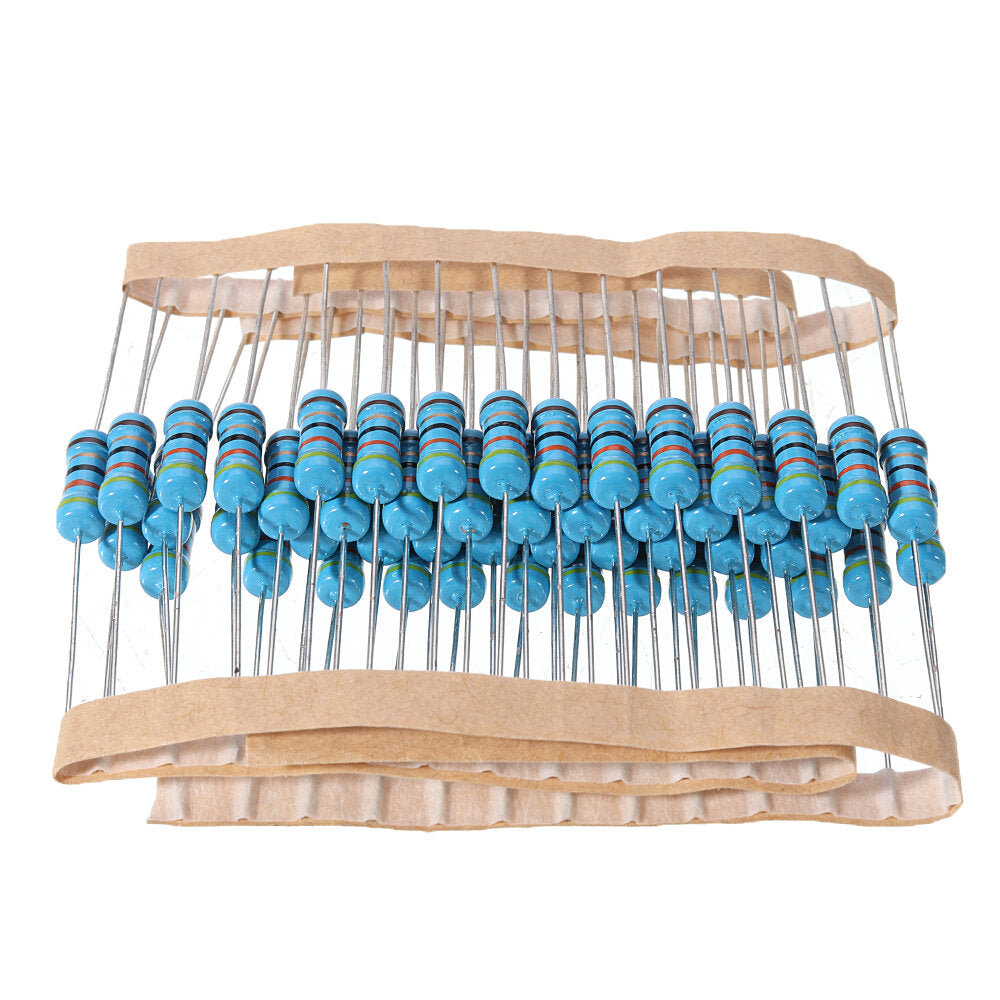 100pcs 1W 43R Metal Film Resistor 1% 43 ohm Resistance