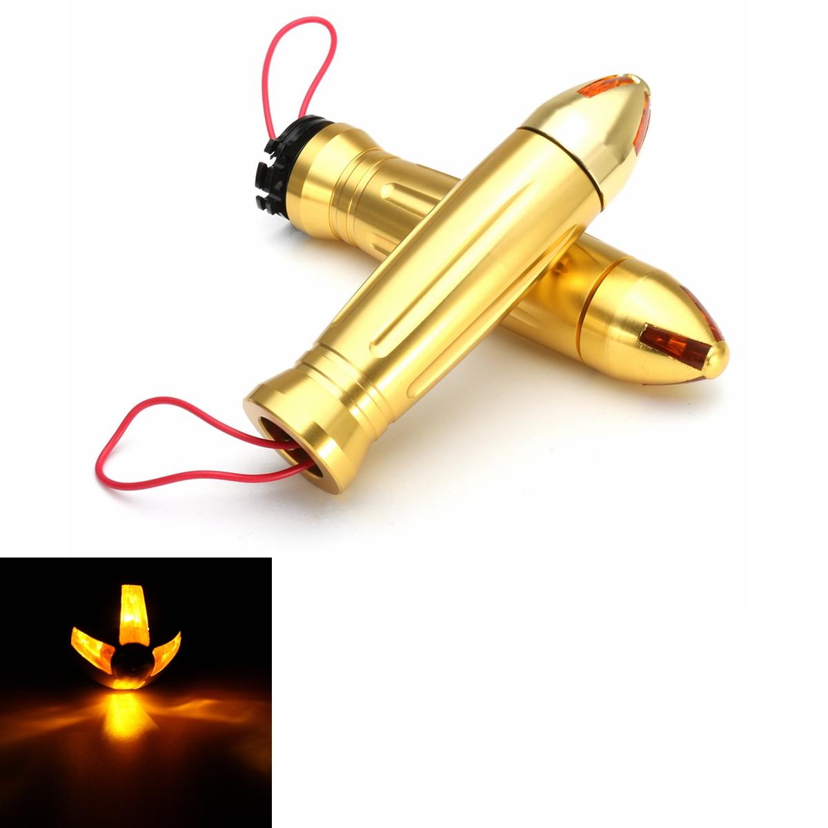 7/8inch Aluminum Hand Grips Turn Signal Light