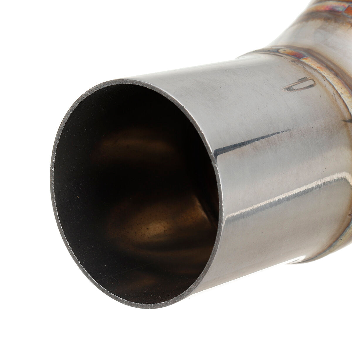 Stainless steel Motorcycle Exhaust Mid Pipe Link Pipe For Boehner 502X 48mm